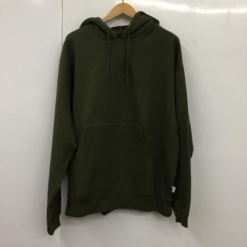 古着 USED パーカー 長袖 フーディ CavariA 44 無地 カーキ / カーキ / メンズ USED 古着 中古 10134880