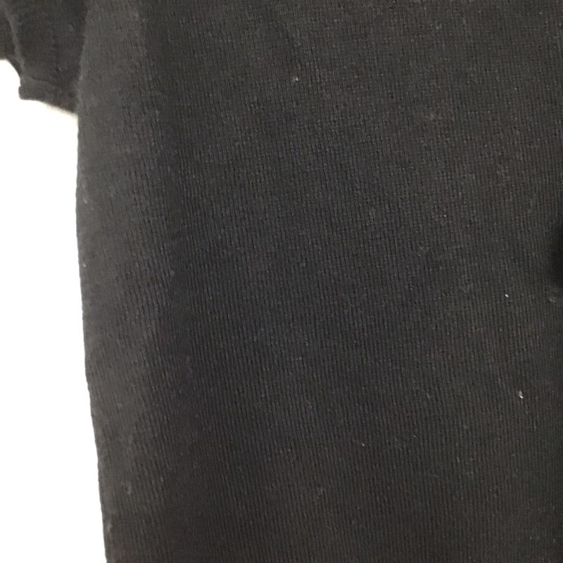 ザラニット ZARA KNIT ニット、セーター 半袖 0367/009/800 L 無地 黒 / ブラック / レディース USED 古着 中古 10133736