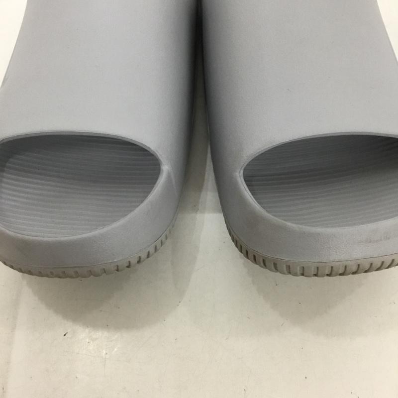 ナイキ NIKE サンダル サンダル シャワーサンダル M10 ワンポイント 灰 / グレー / メンズ USED 古着 中古 10135544