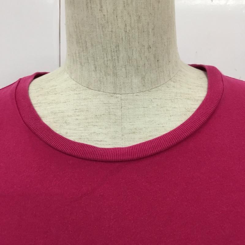ポロラルフローレン POLO RALPH LAUREN Tシャツ 半袖 半袖カットソー プリントTシャツ クルーネックカットソー L ロゴ、文字 桃 / ピンク /  メンズ USED 古着 中古 10109974