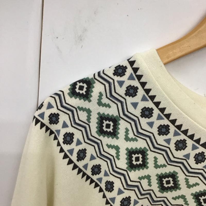 ハートマーケット HEARTMARKET カットソー 長袖 長袖カットソー クルーネックカットソー ロングスリーブカットソー プリントTシャツ FREE プリント マルチカラー / マルチカラー / レディース USED 古着 中古 10119558