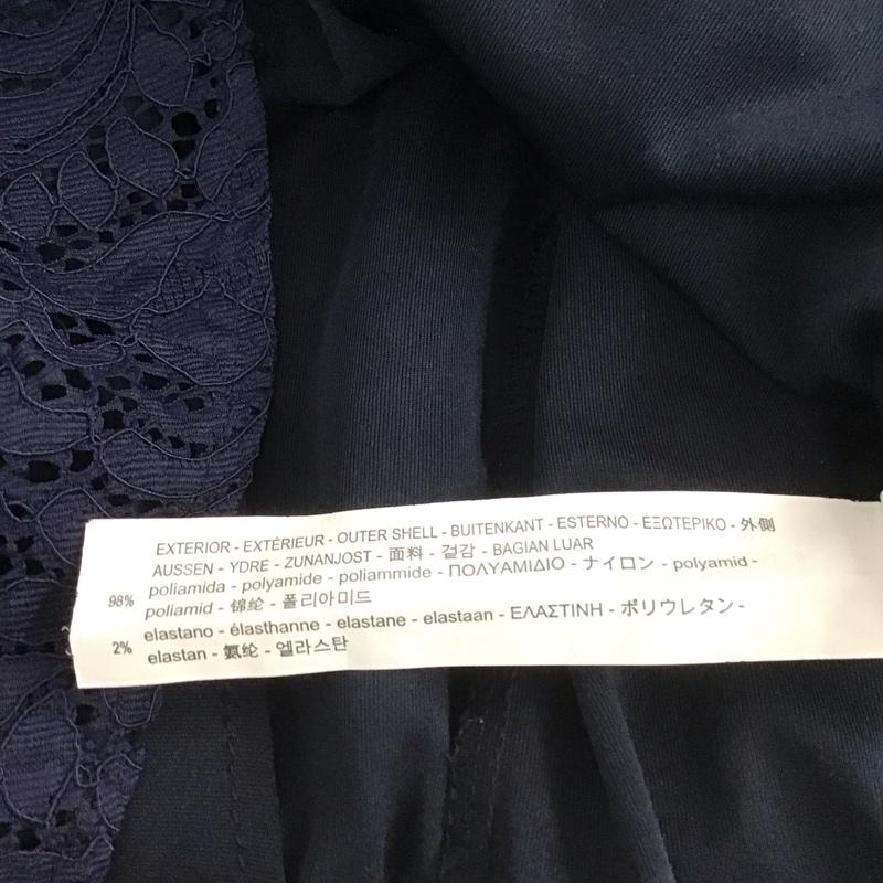 ザラ ZARA ワンピース ミニスカート XS 無地 紺 / ネイビー / レディース USED 古着 中古 10148431