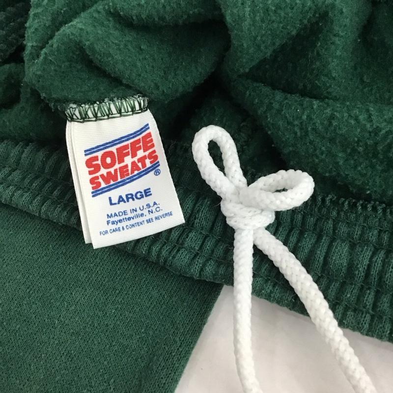 古着 USED パンツ ワークパンツ、ペインターパンツ スウェットパンツ ワイドパンツ カジュアルパンツ ジャージ L ロゴ、文字 緑 / グリーン / メンズ USED 古着 中古 10132914