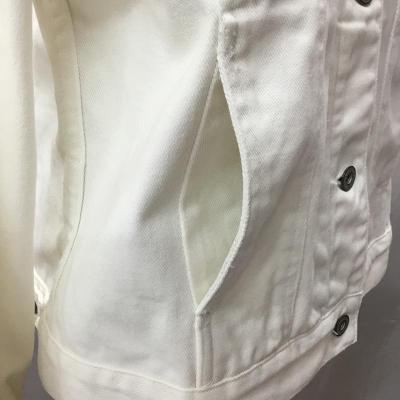 エディーバウアー Eddie Bauer ジャケット、上着 ジャケット、ブレザー コットン M 無地 白 / ホワイト / レディース USED 古着 中古 10112892