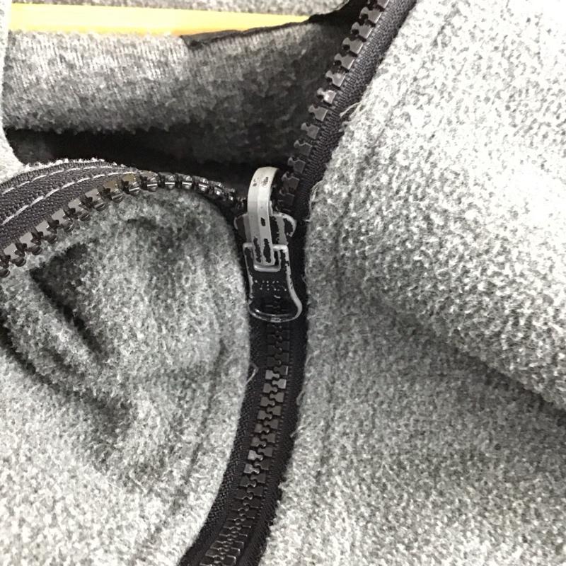 ティンバーランド Timberland ジャケット、上着 ジャンパー、ブルゾン フリースジャケット ジップアップジャケット アウター M ロゴ、文字 灰 / グレー / メンズ USED 古着 中古 10144446