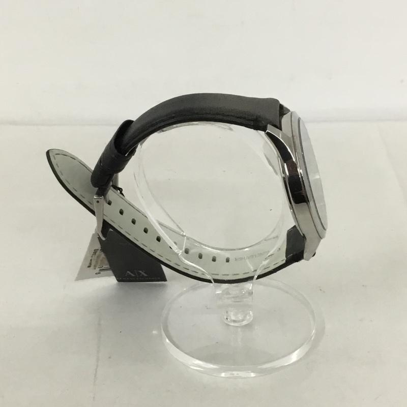 アルマーニエクスチェンジ ARMANI EXCHANGE 腕時計 アナログ(クォーツ式) AX2149 HAMPTON ロゴ、文字 黒 / ブラック / メンズ USED 古着 中古 10129483