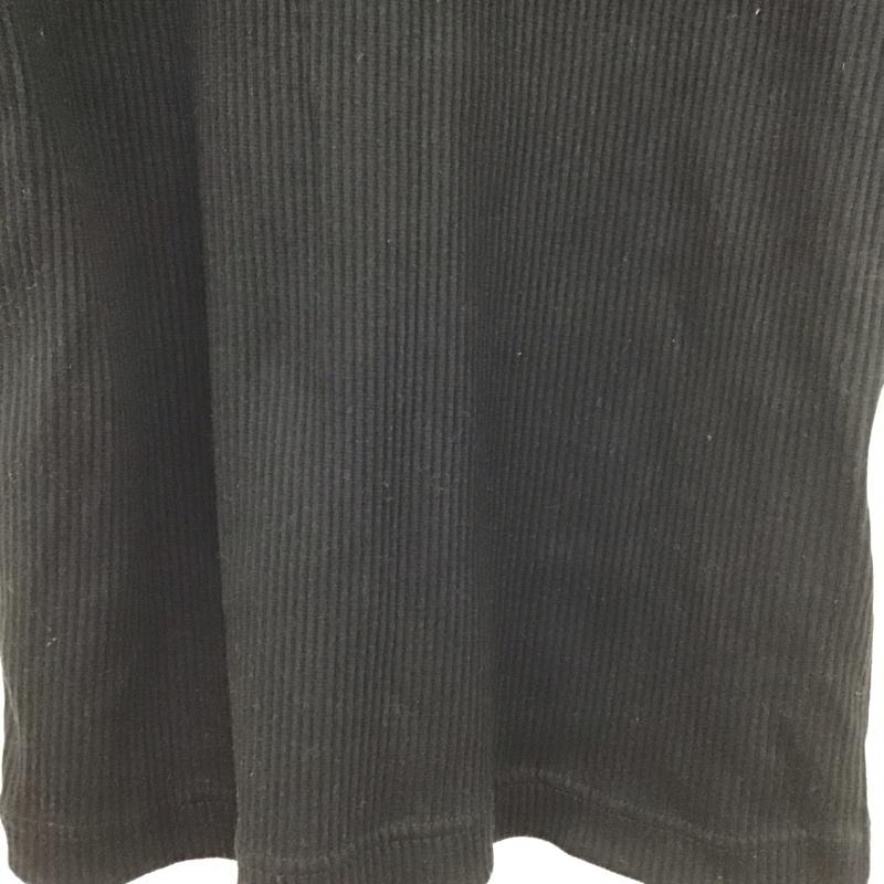 アズールバイマウジー AZUL BY MOUSSY カットソー 半袖 250GSB80-228D SHEER SLEEVE PUFF TOPS S 無地 黒 / ブラック / レディース USED 古着 中古 10129239