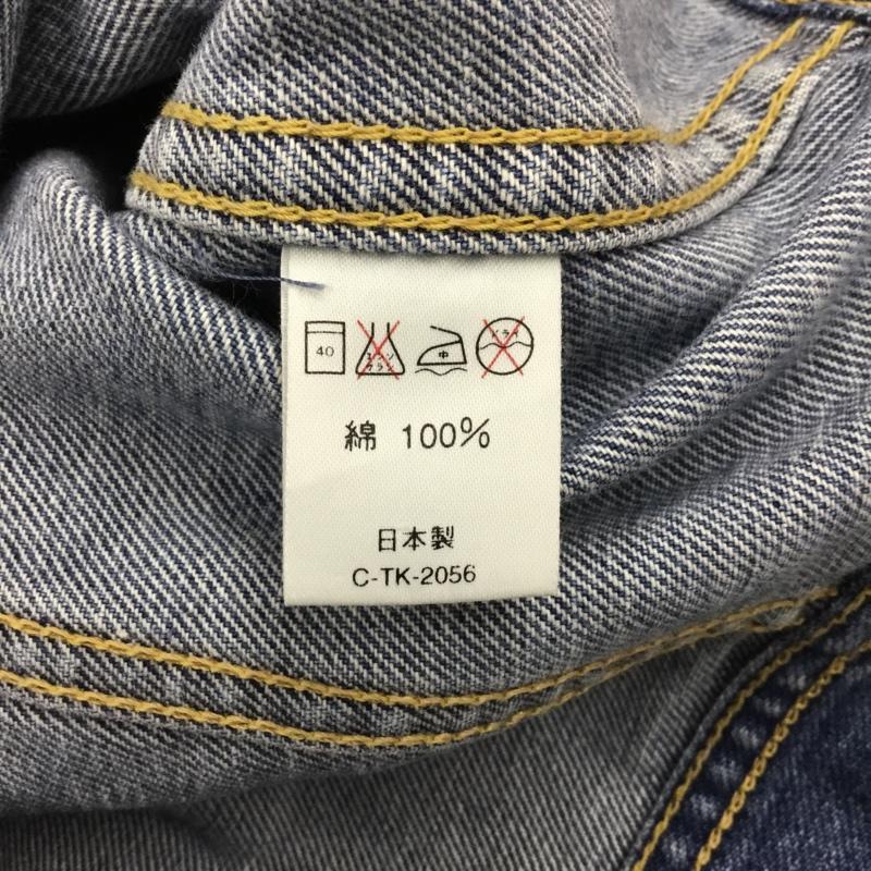 リー Lee ジャケット、上着 ジャケット、ブレザー 0411 デニムジャケット ジージャン M ロゴ、文字 青 / ブルー / メンズ USED 古着 中古 10109048