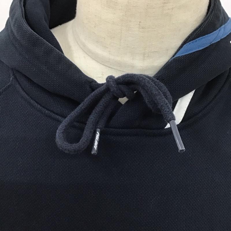 パレス PALACE パーカー 長袖 長袖パーカー プルオーバーパーカー スウェット XL ロゴ、文字 紺 / ネイビー / メンズ USED 古着 中古 10126360