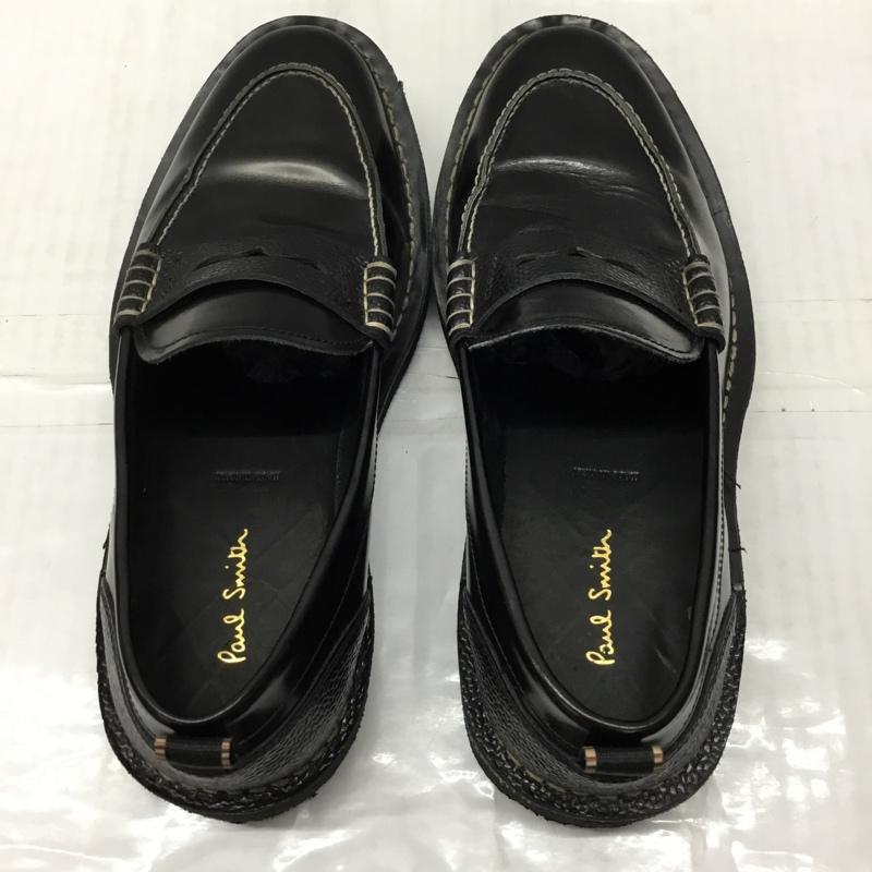 ポールスミス Paul Smith ローファー ローファー レザー 箱有 41 無地 黒 / ブラック / メンズ USED 古着 中古 10121002