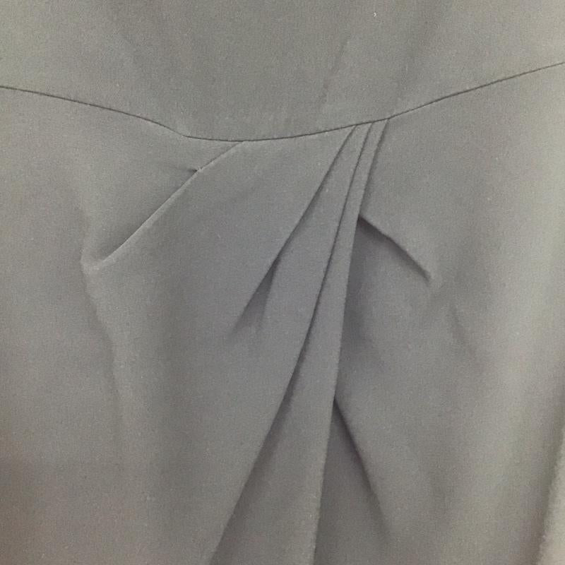 マックスマーラ Max Mara ワンピース ひざ丈スカート 40 無地 黒 / ブラック /  レディース USED 古着 中古 10133401