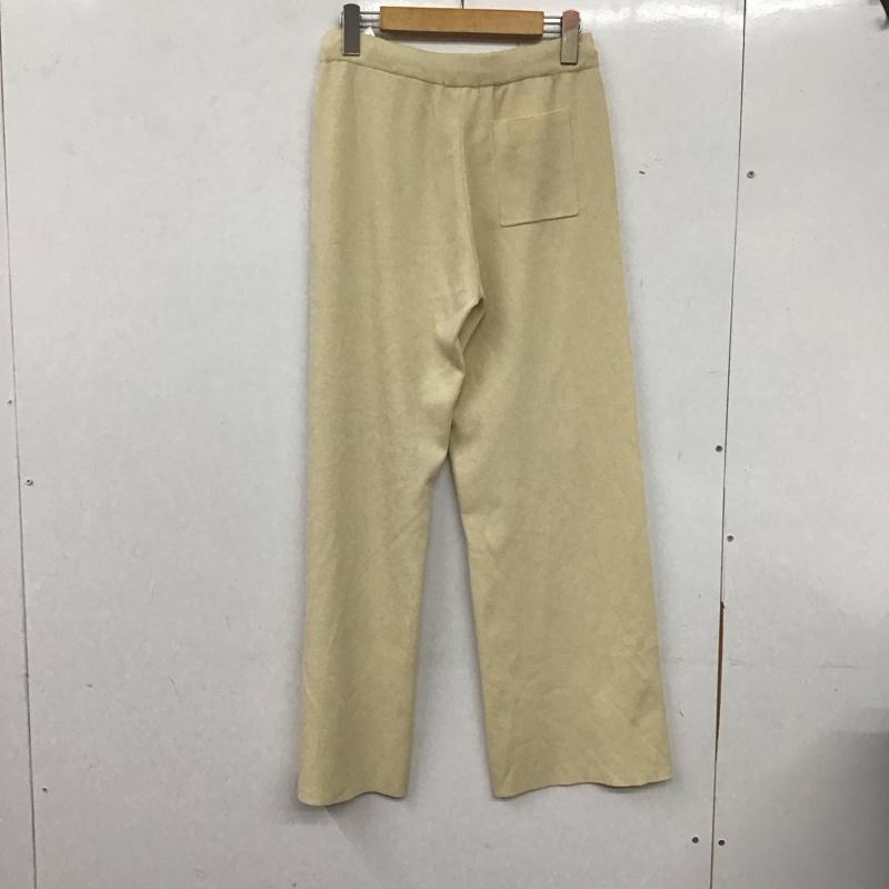 フリークスストア FREAK S STORE ボトムス ボトムス S22-TKK-04 ストレートパンツ M 無地 オフホワイト / オフホワイト / レディース USED 古着 中古 10139728
