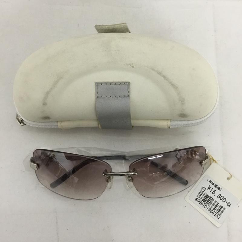 ドルチェアンドガッバーナ DOLCE&GABBANA めがね・サングラス サングラス DD6039B グラデーション ケース付き ロゴ、文字 銀 / シルバー / レディース USED 古着 中古 10129347