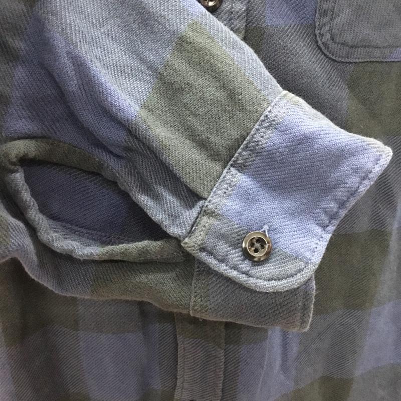 ポロジーンズカンパニー POLO JEANS COMPANY シャツ、ブラウス 長袖 長袖シャツ カラーシャツ ポケットシャツ 長袖カットソー チェックシャツ L チェック マルチカラー / マルチカラー /  メンズ USED 古着 中古 10109466
