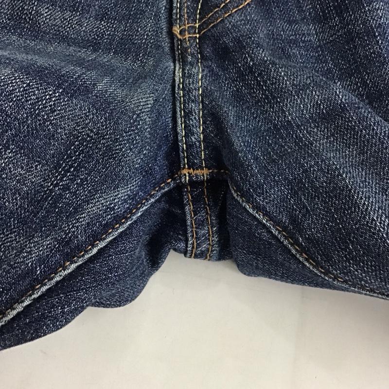 アバクロンビーアンドフィッチ ABERCROMBIE&FITCH パンツ デニム、ジーンズ デニムパンツ スリムパンツ カジュアルパンツ 30インチ 無地 インディゴ / インディゴ / メンズ USED 古着 中古 10131292