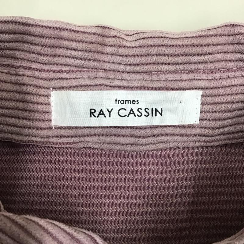 レイカズン Ray Cassin ジャケット、上着 ジャケット、ブレザー コーデュロイジャケット ポケットジャケット カジュアルジャケット M 無地 紫 / パープル / レディース USED 古着 中古 10118557