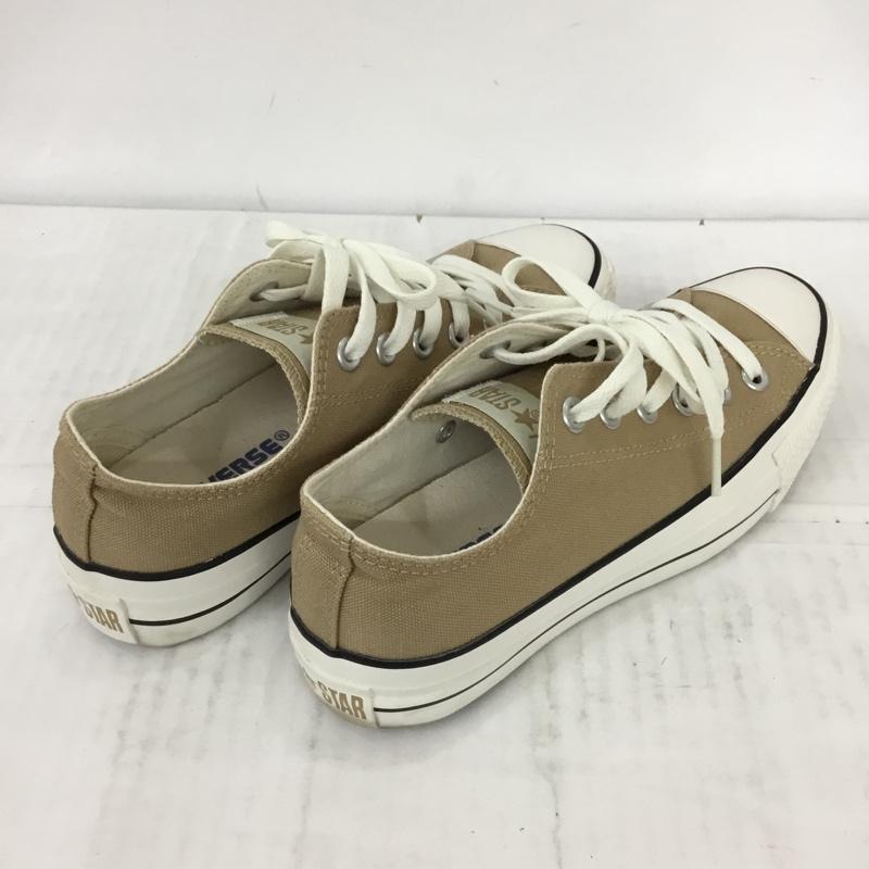 コンバース CONVERSE スニーカー スニーカー 5CL362 プラットフォーム 厚底 23.5cm 23.5cm ロゴ、文字 ベージュ / ベージュ / X 白 / ホワイト / レディース USED 古着 中古 10109893