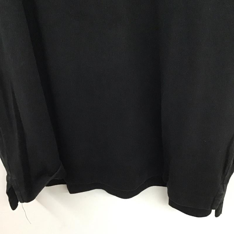 ポロラルフローレン POLO RALPH LAUREN ポロシャツ 半袖 半袖ポロシャツ 半袖カットソー カラーシャツ XL ロゴ、文字 黒 / ブラック / メンズ USED 古着 中古 10132577