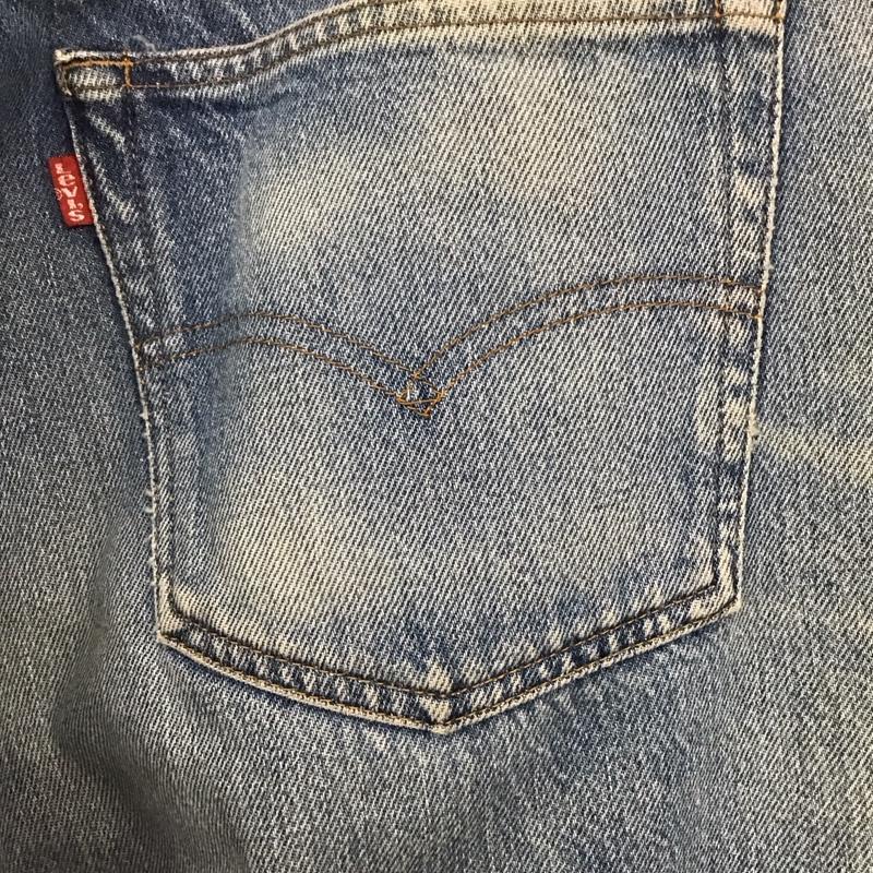リーバイス Levi s パンツ デニム、ジーンズ W32L36 32インチ 無地 インディゴ / インディゴ / メンズ USED 古着 中古 10128806
