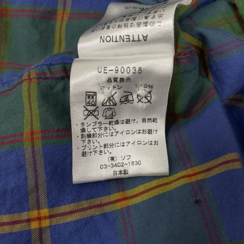 ユニフォームエクスペリメント uniform experiment シャツ、ブラウス 長袖 UNIFORM EXPERIMENT 長袖シャツ ボタンダウン チェック UE-90035 ワンポイント刺繡ロゴ SOPH 1 1 チェック X ワンポイント X ロゴ、文字 X 刺繍 マルチカラー / マルチカラー / multicolor メンズ USED 古着 中古 50095264