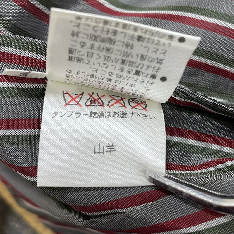 ビービーゴシップ B.BGOSSIP ジャケット、上着 レザージャケット B.B gossip ダブル ライダース 山羊革 ゴートレザー ストライプ ベージュ / ベージュ / beige X キャメル / キャメル / メンズ USED 古着 中古 50096238