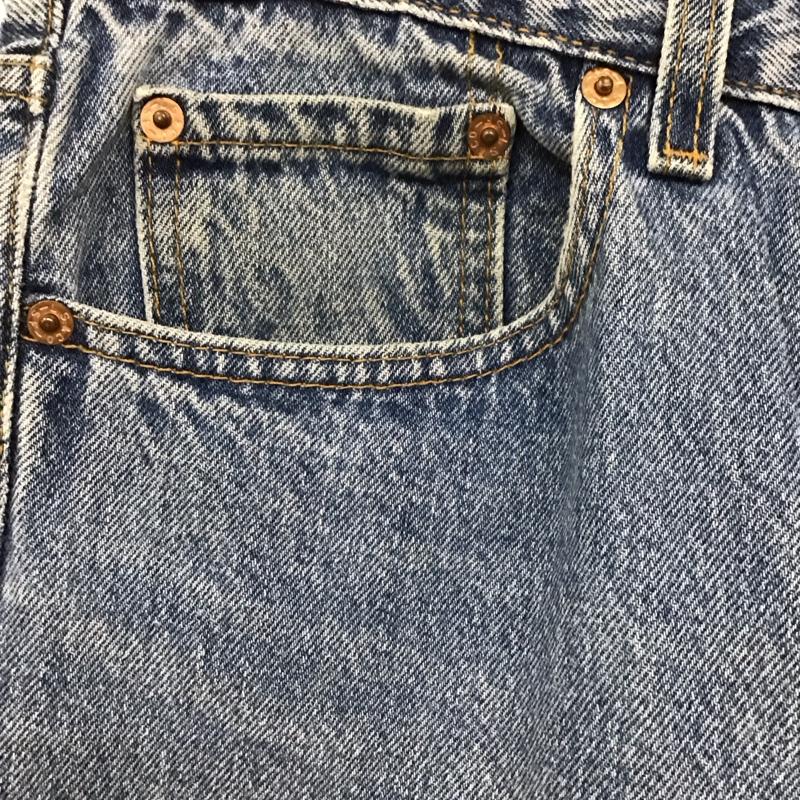 リーバイストラウスアンドコー Levi Strauss & co. パンツ デニム、ジーンズ デニムパンツ ワイドパンツ カジュアルパンツ 33インチ 無地 インディゴ / インディゴ / メンズ USED 古着 中古 10128737