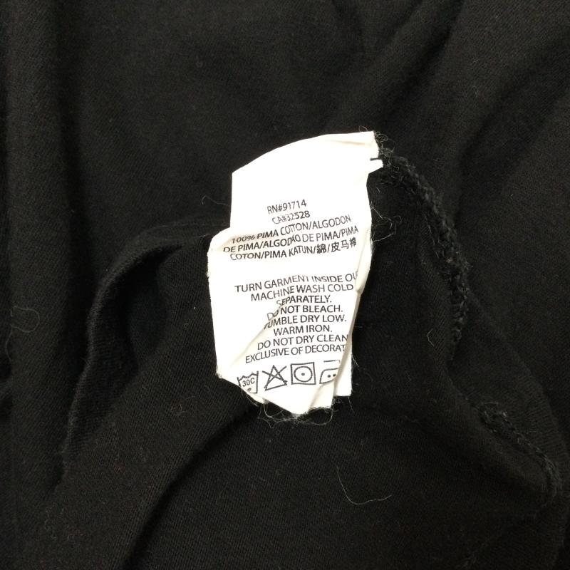 アルマーニエクスチェンジ ARMANI EXCHANGE Tシャツ 半袖 Vネック ロゴプリント 半袖Tシャツ M ロゴ、文字 黒 / ブラック / black メンズ USED 古着 中古 50107547