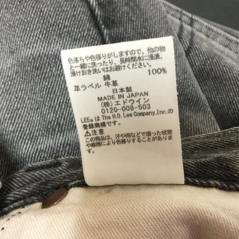 リー Lee パンツ デニム、ジーンズ LL2633 STANDARD WARDROBE スタンダード ワードローブ ナローデニムパンツ XXS 無地 灰 / グレー / gray レディース USED 古着 中古 50109281