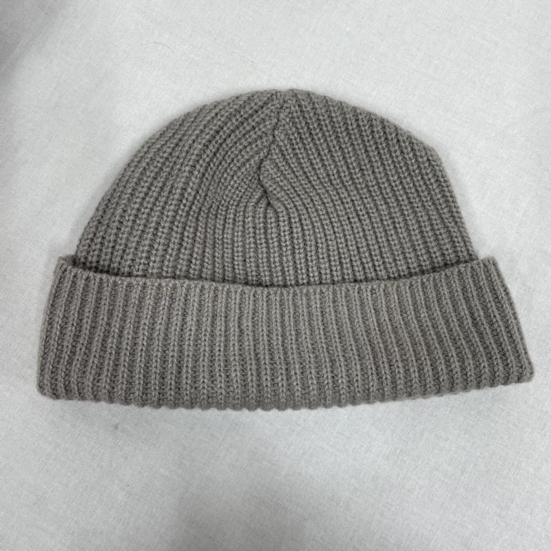 ラファイエット Lafayette 帽子 ニット帽 ミリタリー ワッチキャップ MILITARY WATCH CAP ビーニー インストラクションラベル - ワンポイント X ロゴ、文字 灰 / グレー / gray メンズ USED 古着 中古 50109809