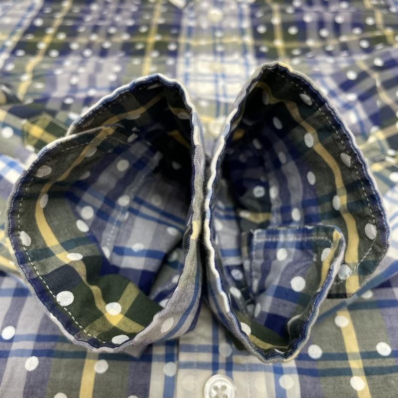 ソフネット SOPHNET. シャツ、ブラウス 長袖 長袖 シャツ チェック ドット 胸ポケット SOPH-120089 S チェック X ドット マルチカラー / マルチカラー / multicolor メンズ USED 古着 中古 50110121