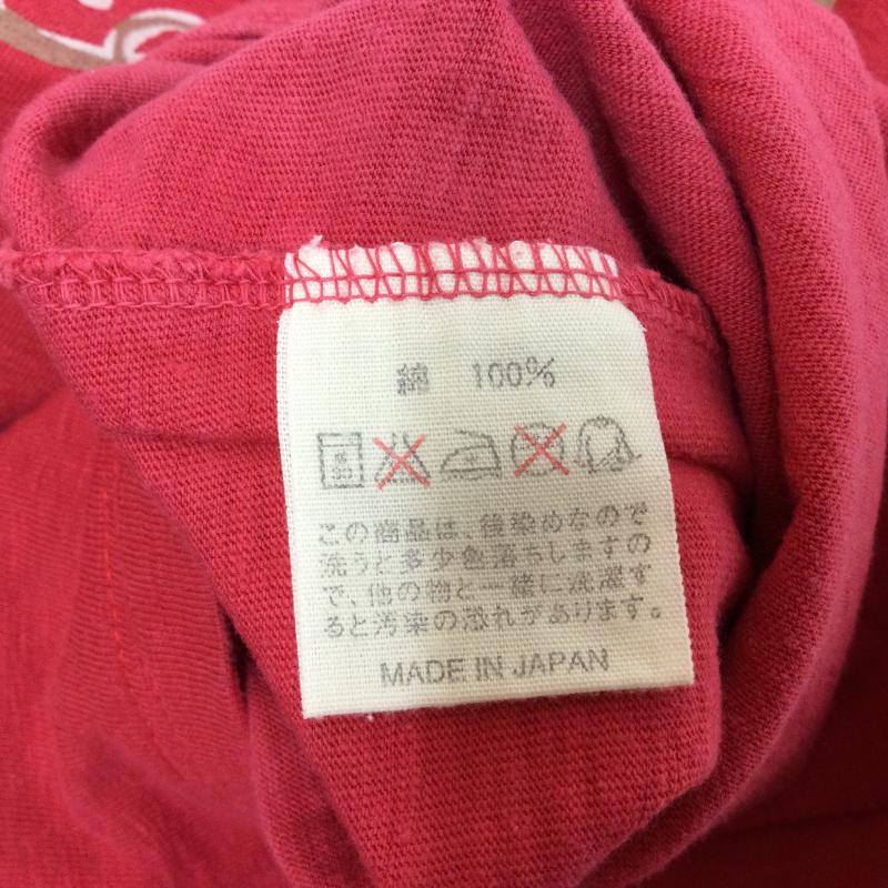 フォーティーファイブアールピーエム 45RPM Tシャツ 半袖 ロゴプリント 半袖Tシャツ 1 ロゴ、文字 赤 / レッド / red メンズ USED 古着 中古 50110806