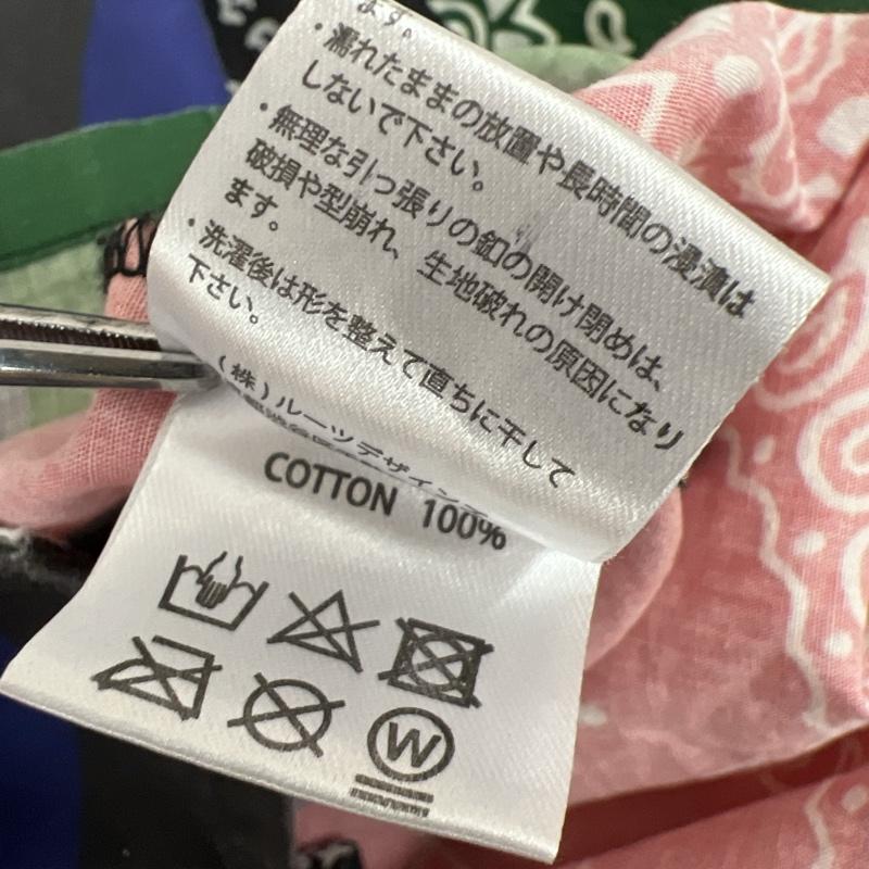 古着 USED シャツ、ブラウス 半袖 NCS ノットコモンセンス ペイズリー柄 オープンカラーシャツ L メンズ USED 古着 中古 50111521