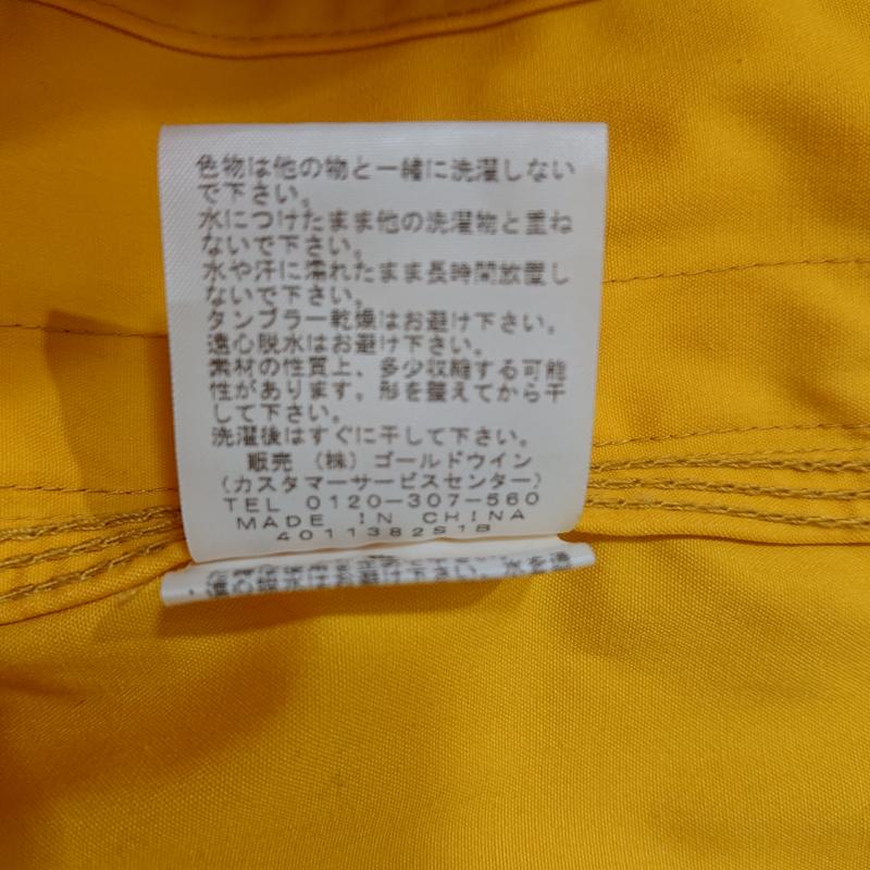 ザ ノースフェイス パープルレーベル THE NORTH FACE PURPLE LABEL ジャケット、上着 ジャンパー、ブルゾン THE NORTH FACE PURPLE LABEL マウンテンパーカー 65 / 35ベイヘッドクロス NP2402N - 無地 X ロゴ、文字 X 刺繍 黄 / イエロー / yellow レディース USED 古着 中古 50115244