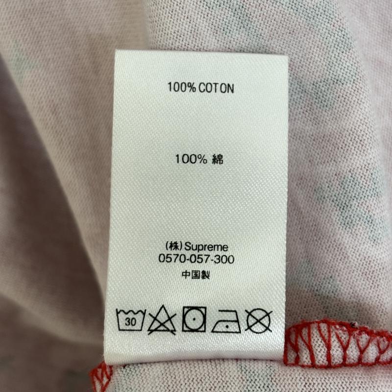 シュプリーム Supreme Tシャツ 半袖 21SS Small Box Tee Bandana スモール ボックス ロゴ バンダナ ペイズリー クルーネック M 赤 / レッド / red メンズ USED 古着 中古 50115847