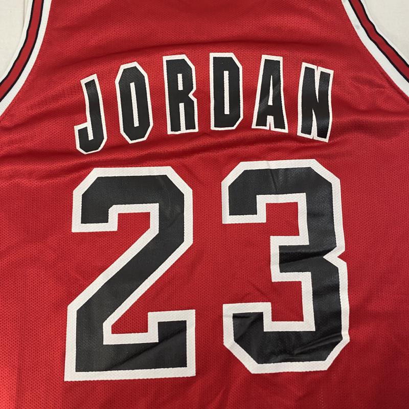 ヴィンテージ VINTAGE タンクトップ タンクトップ 90s CHAMPION USA製 NBA CHICAGO BULLS バスケユニフォーム レッド SIZE:44 - ロゴ、文字 赤 / レッド / red メンズ USED 古着 中古 50116072