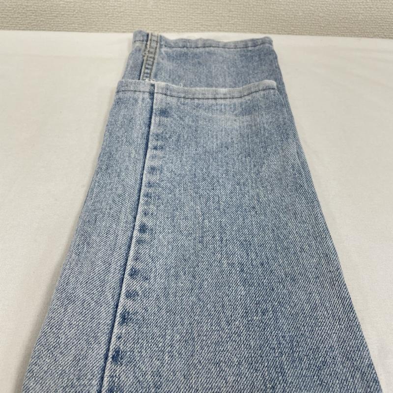 リーバイス Levi s パンツ デニム、ジーンズ 512 ウォッシュ クラッシュ ダメージ デニム パンツ スリムフィット USA製 29インチ ダメージ加工 X ロゴ、文字 インディゴ / インディゴ / Indigo メンズ USED 古着 中古 50116582