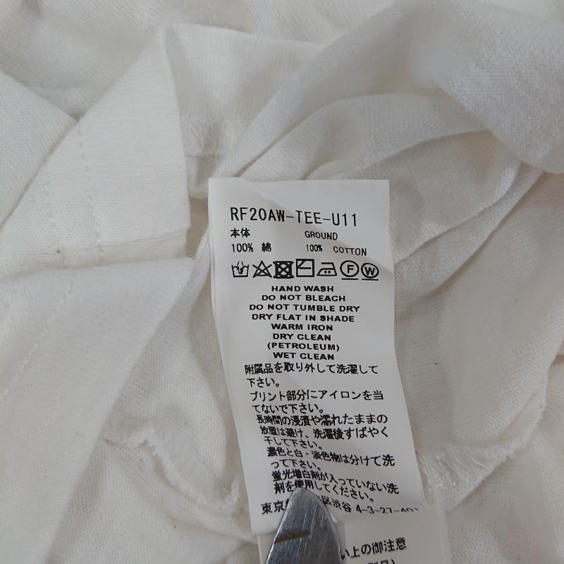 USED古着 USED/古着 Tシャツ 長袖 RIOT FACETASM ライオット ファセッタズム MEXICAN LOGO TEE メキシカン ロゴ プリント RF20AW-TEE-U11 XL ロゴ、文字 白 / ホワイト / white メンズ USED 古着 中古 50116714