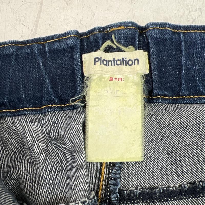 プランテーション Plantation パンツ デニム、ジーンズ イッセイミヤケ スリット デニムパンツ - レディース USED 古着 中古 50117527