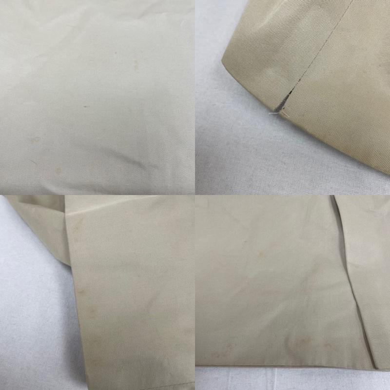 バーバリーロンドン Burberry London スカート ひざ丈スカート タイト スカート ひざ丈 ミディアム丈 無地 ジップ スリット入り FXA09-176 36 無地 ベージュ / ベージュ / beige レディース USED 古着 中古 50120653