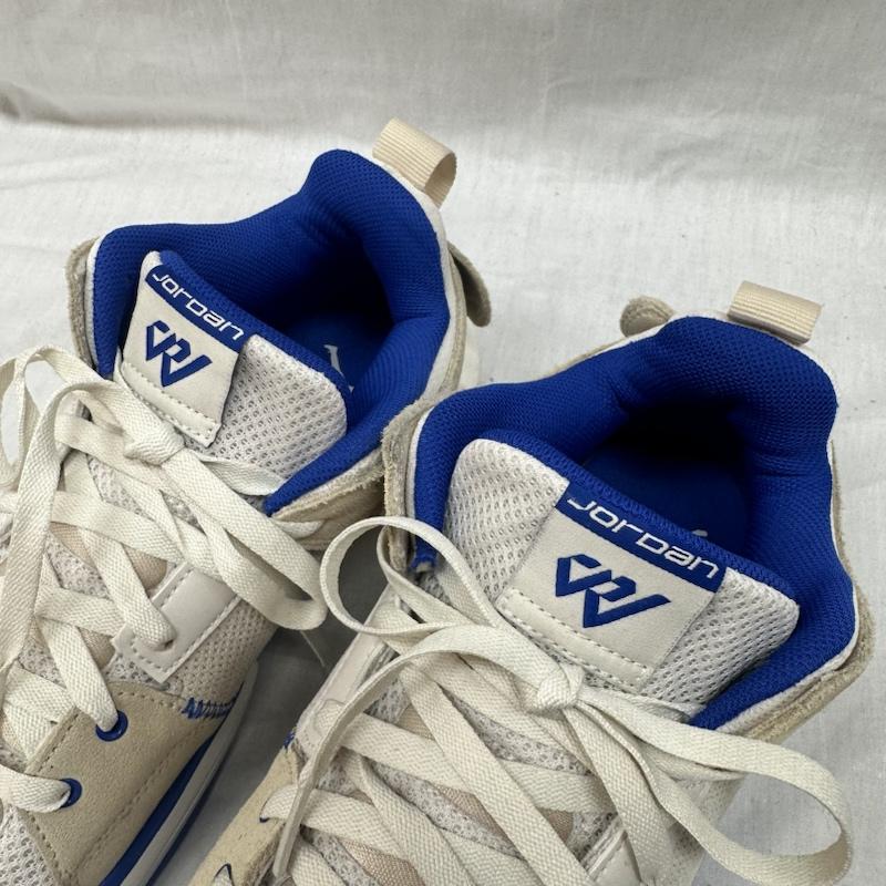ナイキ NIKE スニーカー スニーカー FD2336-004 JORDAN BRAND JORDAN ONE TAKE 5 PF ジョーダン ブランド ジョーダン ワン テイク 27.0cm 白 / ホワイト / white X 青 / ブルー / blue メンズ USED 古着 中古 50122493
