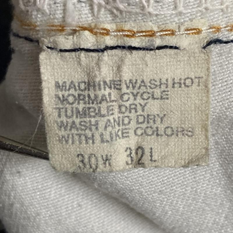 ヴィンテージ VINTAGE パンツ デニム、ジーンズ Levi s 505 80 s ジッパーフライ ストレートスリムデニムパンツ W30 L32 505-0217 30インチ 無地 青 / ブルー / blue メンズ USED 古着 中古 50122865