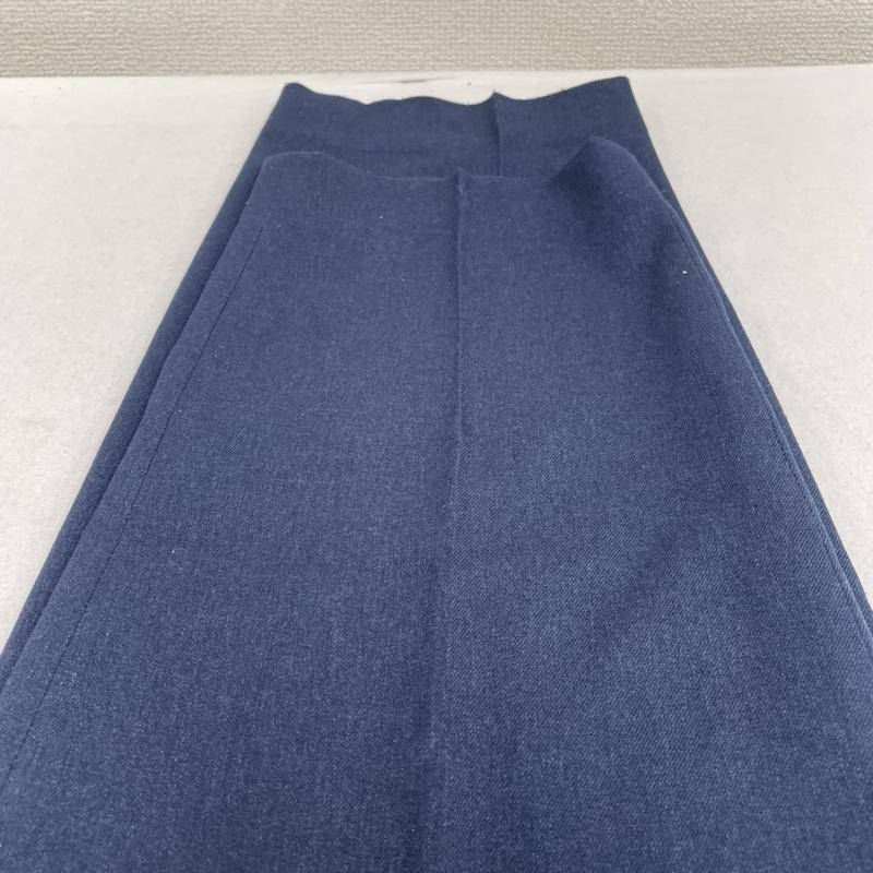 エヌハリウッド N.HOOLYWOOD パンツ スラックス センタープレス スラックス タック パンツ ジップアップ 無地 152-PT03 36 無地 紺 / ネイビー / navy メンズ USED 古着 中古 50122872