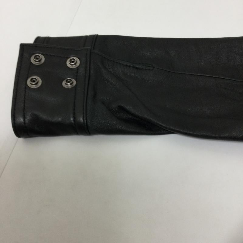 マウジー MOUSSY ジャケット、上着 レザージャケット MOUSSY 0103A630-5310 羊革 ライダース ラムレザー 1 無地 黒 / ブラック / black レディース USED 古着 中古 50122952