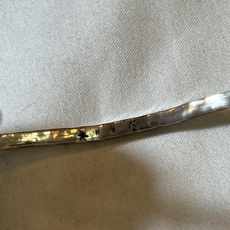 古着 USED アクセサリー ブレスレット、バングル シルバー HN刻印 バングル - メンズ USED 古着 中古 50123052
