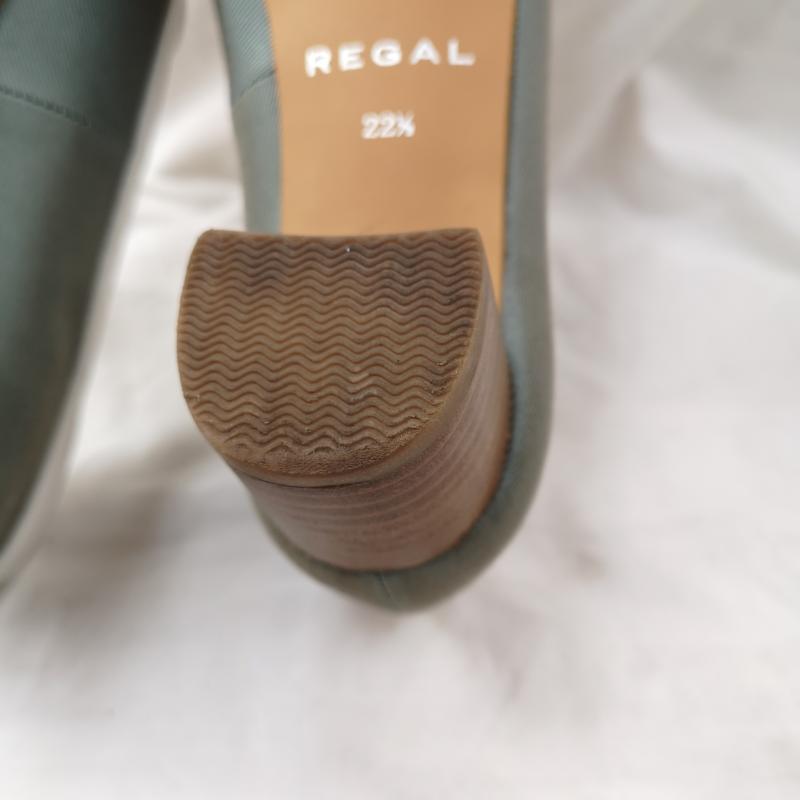 リーガル REGAL パンプス パンプス ヒールアップ ローファー 22.5cm 緑 / グリーン / green レディース USED 古着 中古 50124178
