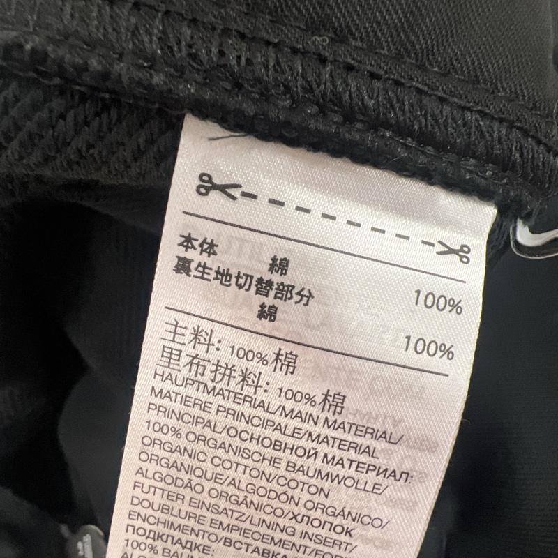 ワイスリー Y-3 ボトムス ボトムス IQ2128 フレンチテリー ロゴ スウェットパンツ L 黒 / ブラック / black メンズ USED 古着 中古 50124536