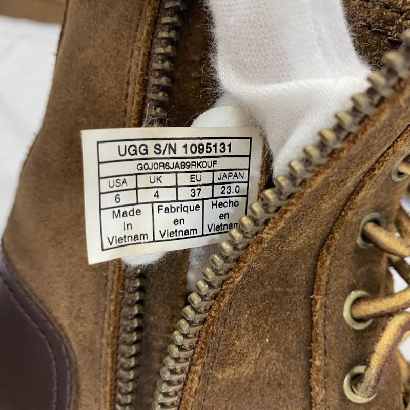 アグ UGG ブーツ ショートブーツ S/N 1095131 UGG KILMER II BOOT CHIPMUNK ブラウン UK4/US6/23cm US:6 無地 茶 / ブラウン / brown レディース USED 古着 中古 50125222