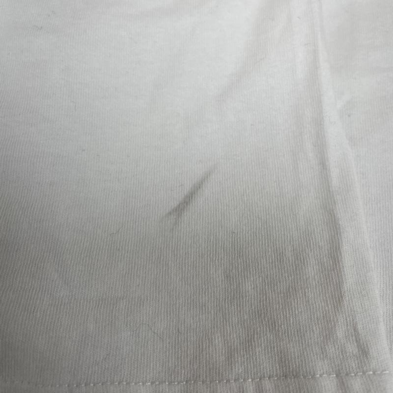 ビームス エスエスゼット BEAMS SSZ Tシャツ 半袖 半袖 Tシャツ ロゴ 刺繍 クルーネック シャツ カットソー L ロゴ、文字 X 刺繍 白 / ホワイト / white メンズ USED 古着 中古 50125657