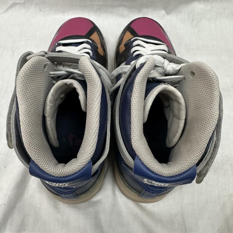 ナイキ NIKE スニーカー スニーカー DV1015-437 Air Force 1 High 07 PRM Mini Symbols エアフォース1 ハイ 07 PRM ミニ シンボルズ 28.0cm 桃 / ピンク / pink X 紺 / ネイビー / navy X 灰 / グレー / gray メンズ USED 古着 中古 50125892
