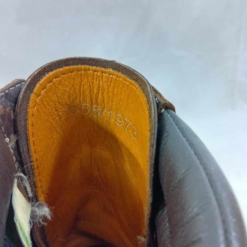 ティンバーランド Timberland ブーツ 一般 Timberland ティンバーランド ICON Super Boot スーパーブーツ 40th Anniversary レースアップブーツ 5910R 1973足限定 US:8 無地 X ロゴ、文字 ダークブラウン / ダークブラウン / メンズ USED 古着 中古 50126033